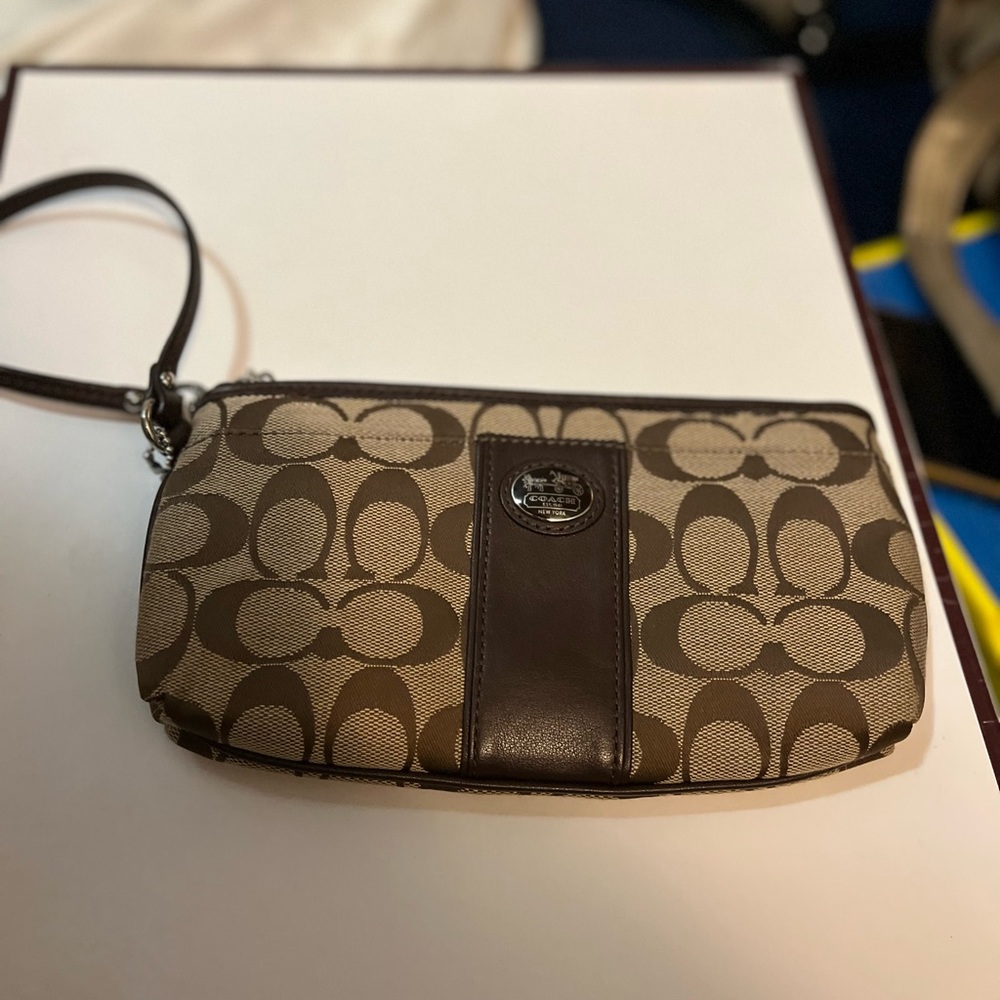 Coach wristlet